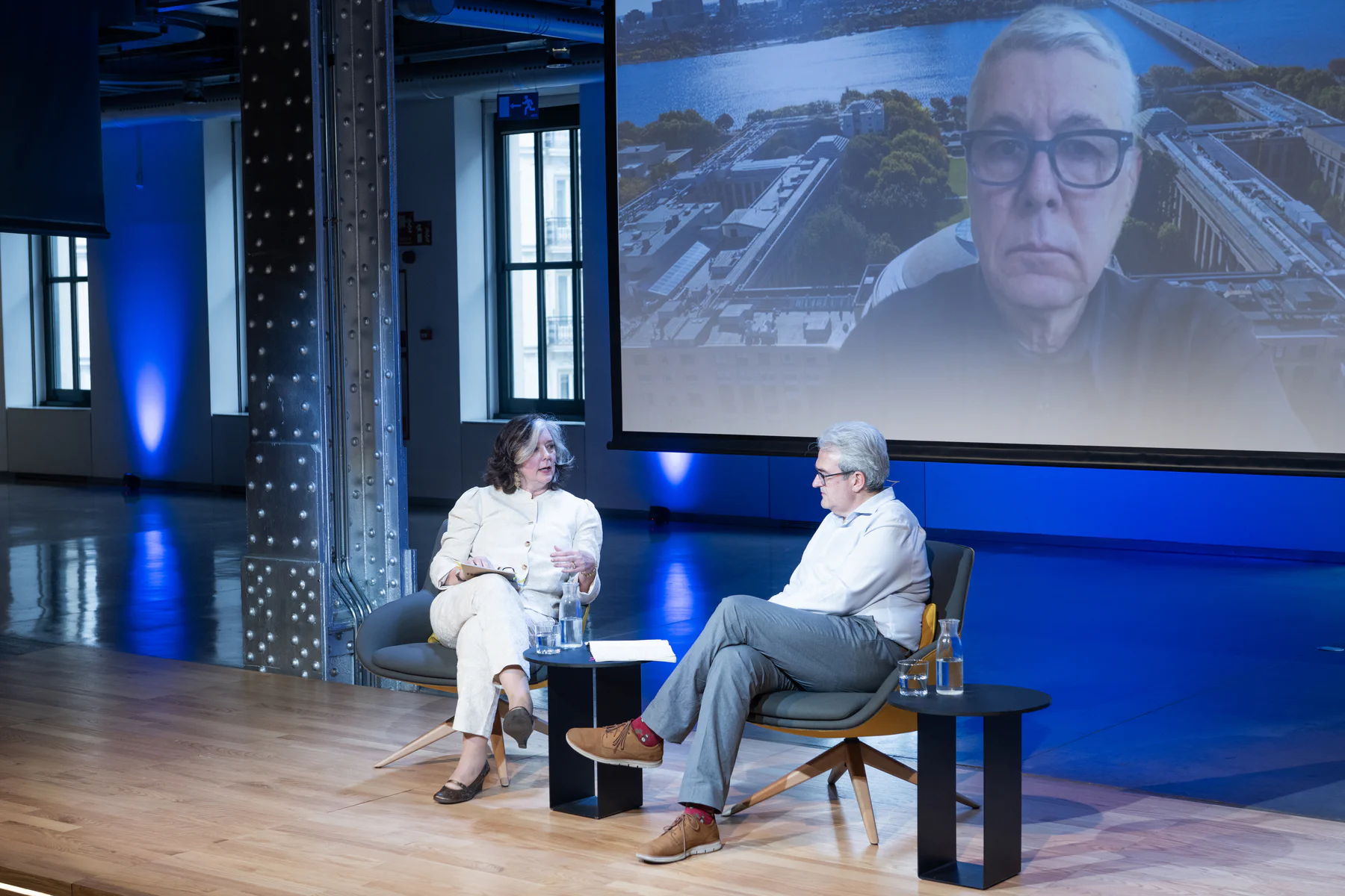 Un momento del encuentro Conversaciones WAIQ de abril de 2026