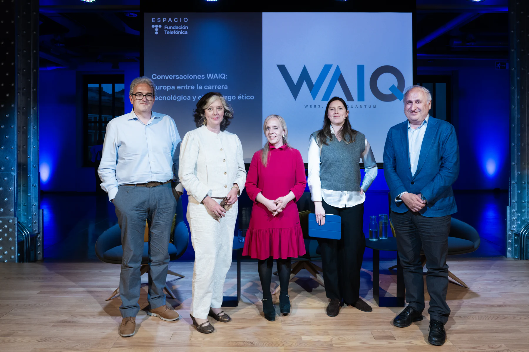 Un momento del encuentro Conversaciones WAIQ de abril de 2026