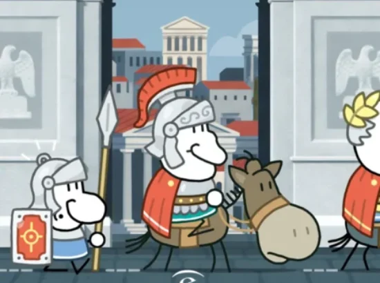 Recorte de la portada del libro de Emilio del Río. ‘Pequeña historia de la antigua Roma’