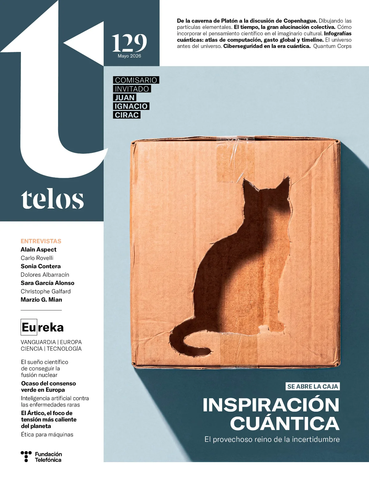 Portada del TELOS 129