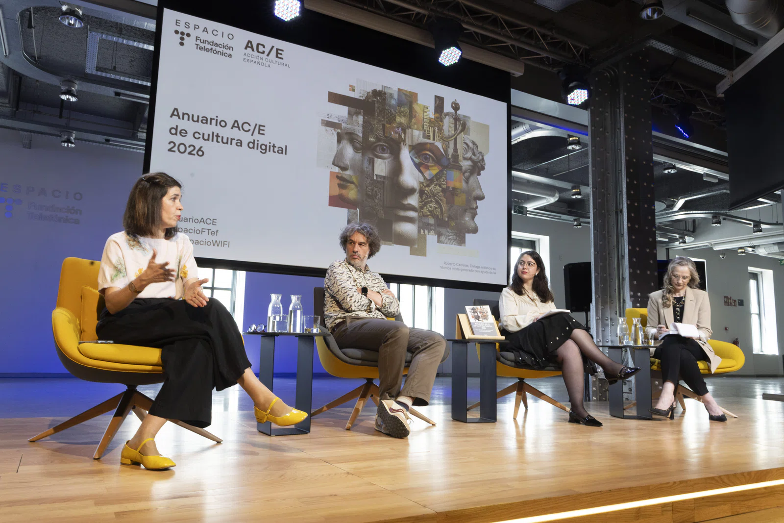 Imagen de la presentación del Anuario AC/E de cultura digital 2026