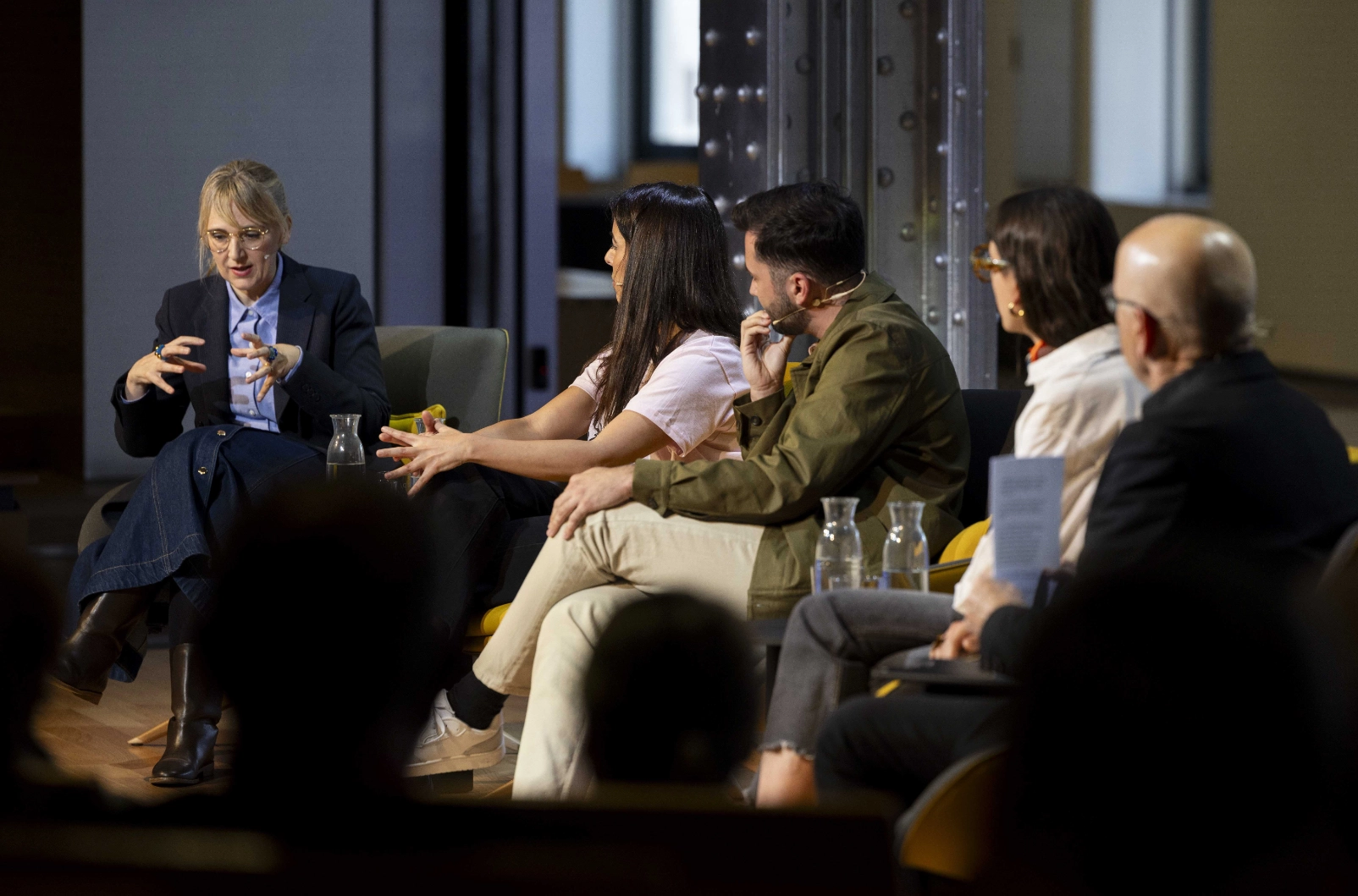 Un momento durante el encuentro 'Nuevas voces literarias 2026'