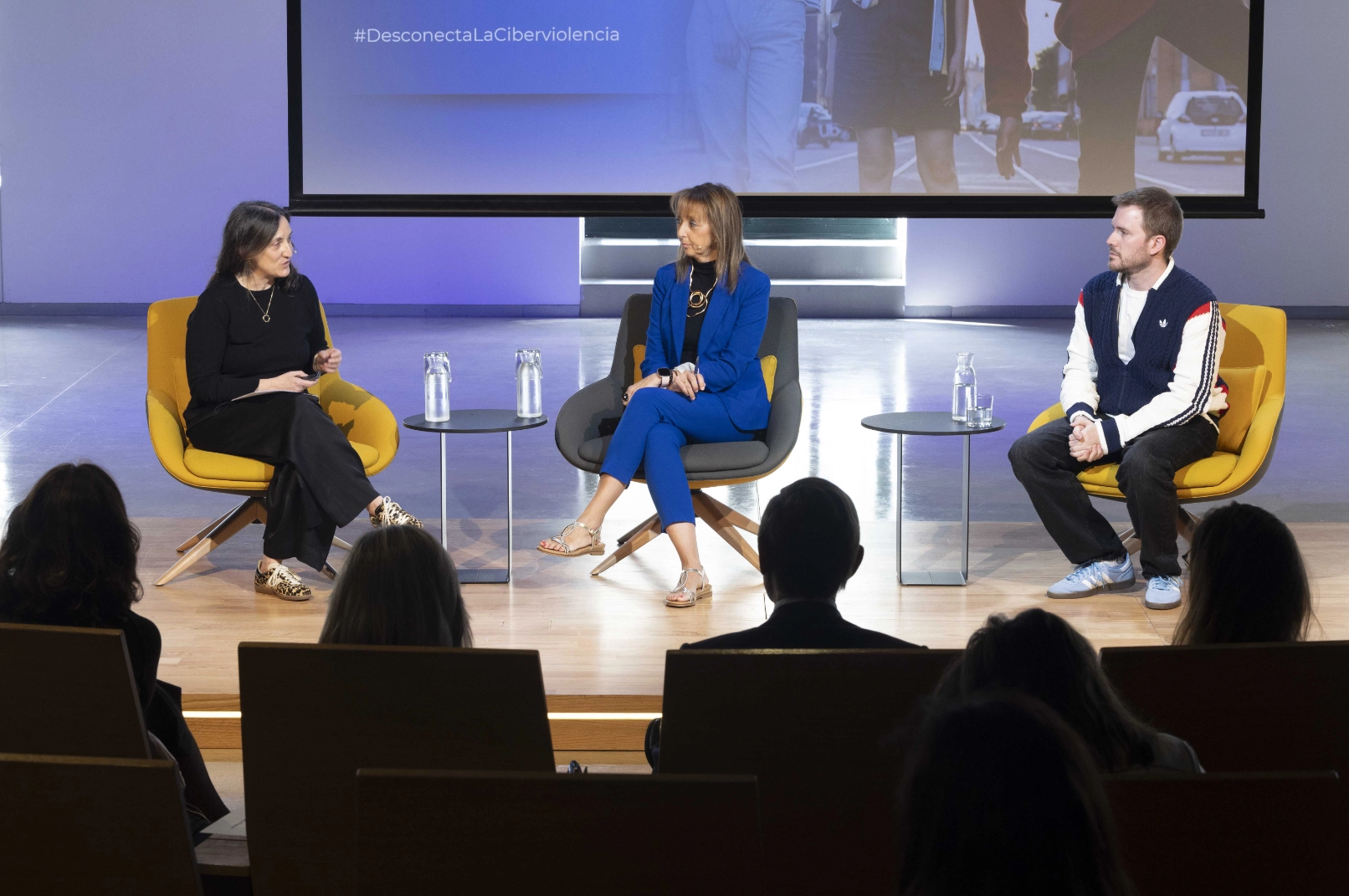 Un momento durante el encuentro 'Ciberviolencia: realidad, retos y respuestas'