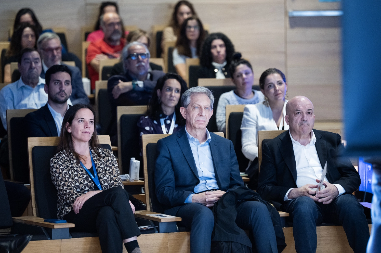 Un momento durante el encuentro con Xavier Marcet. '100 aforismos sobre liderazgo y management humanista'.