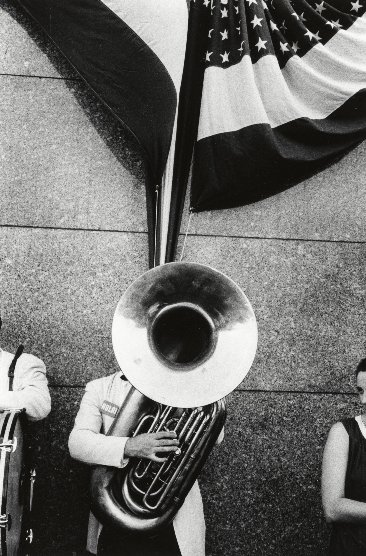 Robert Frank. Political Rally - Chicago, 1956. Collection Maison Européenne de la Photographie, Paris © Robert Frank Foundation, from The Americans.
