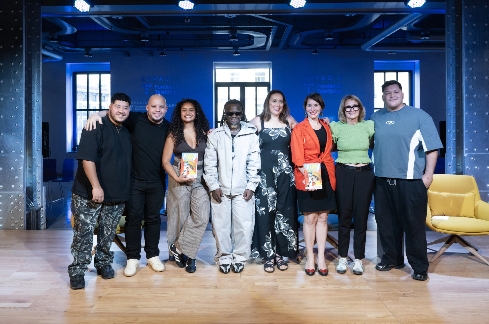 Foto de familia del evento 'P FKN R. Bad Bunny y la música como un acto de resistencia'
