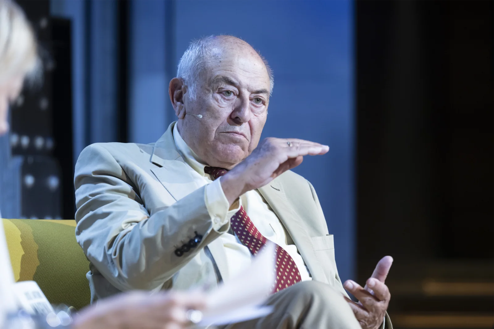 Un momento durante el encuentro con José Antonio Marina. 'La vacuna contra las adicciones'