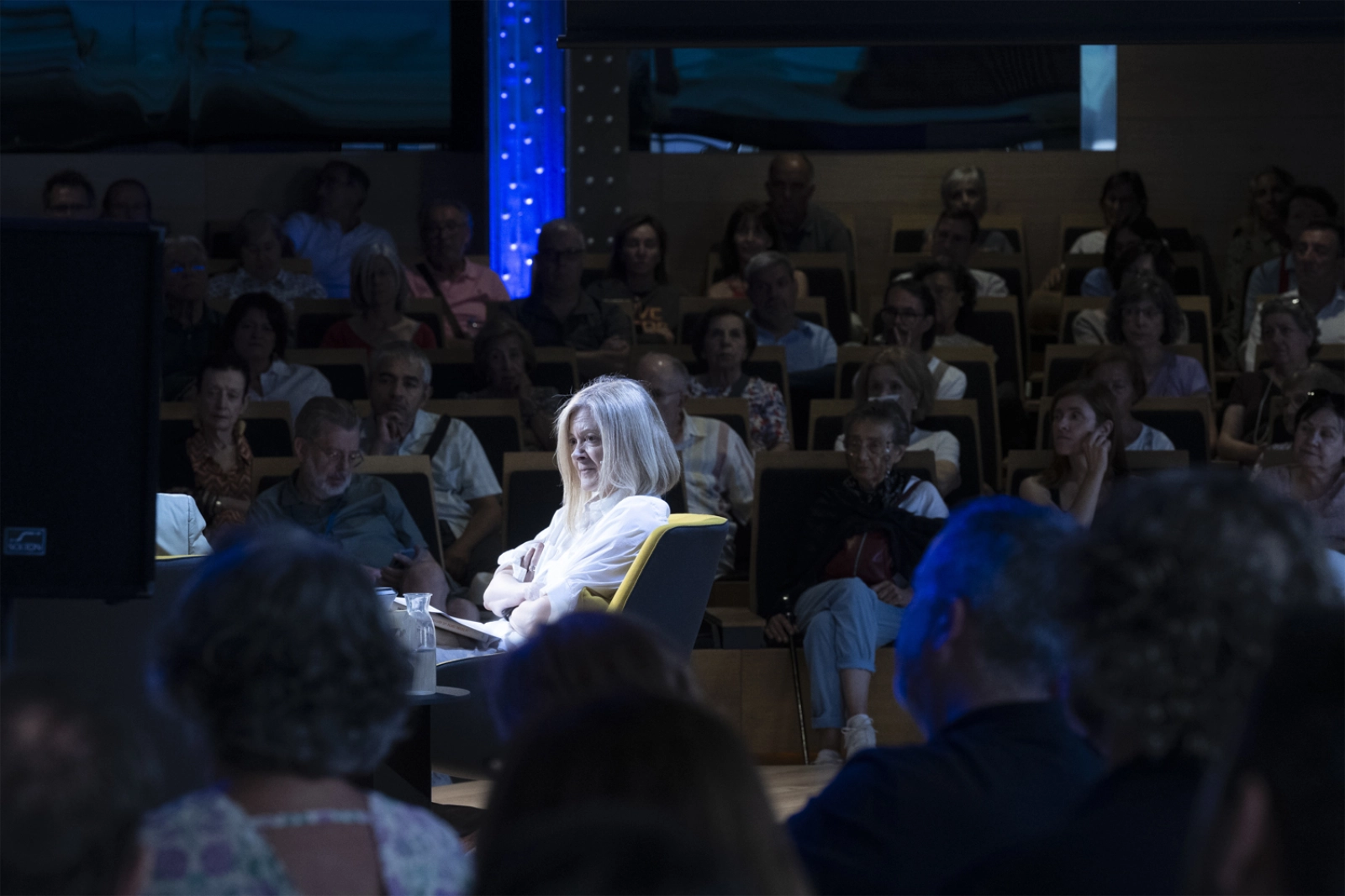 Un momento durante el encuentro con José Antonio Marina. 'La vacuna contra las adicciones'