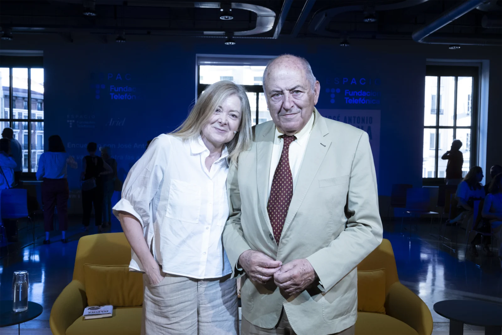 Un momento durante el encuentro con José Antonio Marina. 'La vacuna contra las adicciones'