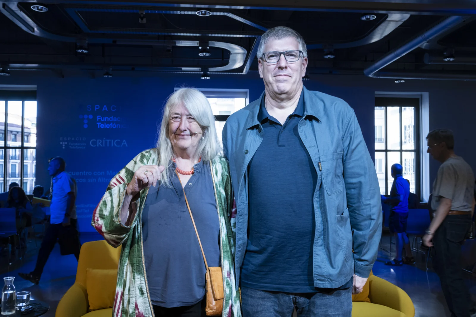 Un momento durante el 'Encuentro con Mary Beard. Clásicos sin filtros'
