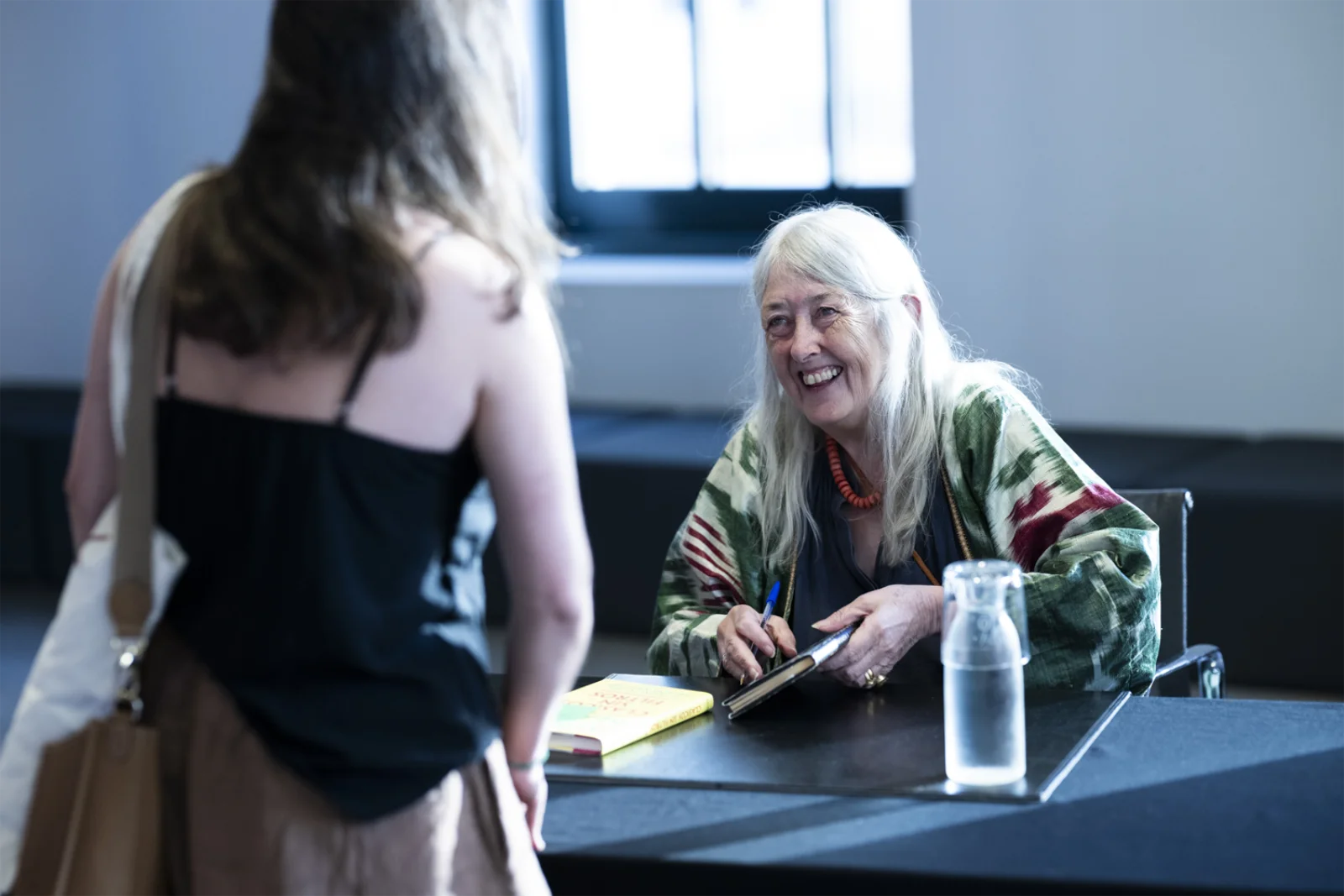 Un momento durante el 'Encuentro con Mary Beard. Clásicos sin filtros'