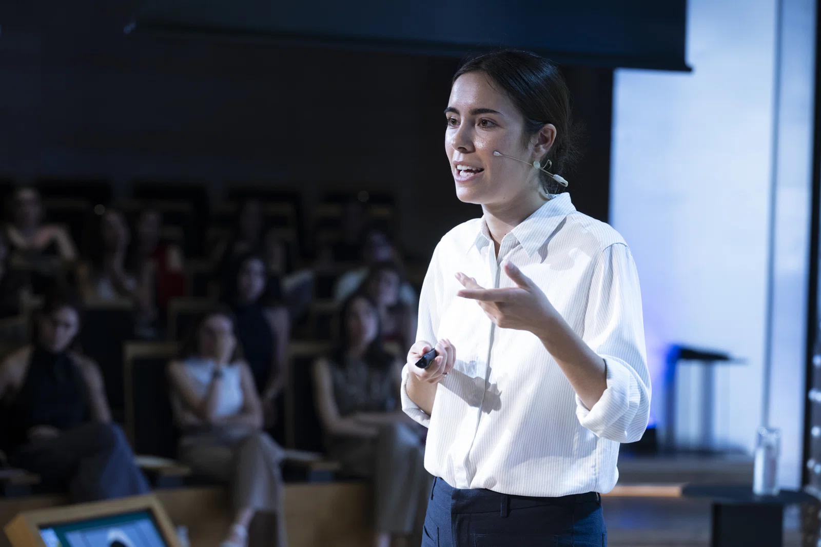 Un momento durante el encuentro ‘Cháchara educativa’, una serie de intervenciones para analizar cómo aprendemos en la era digital