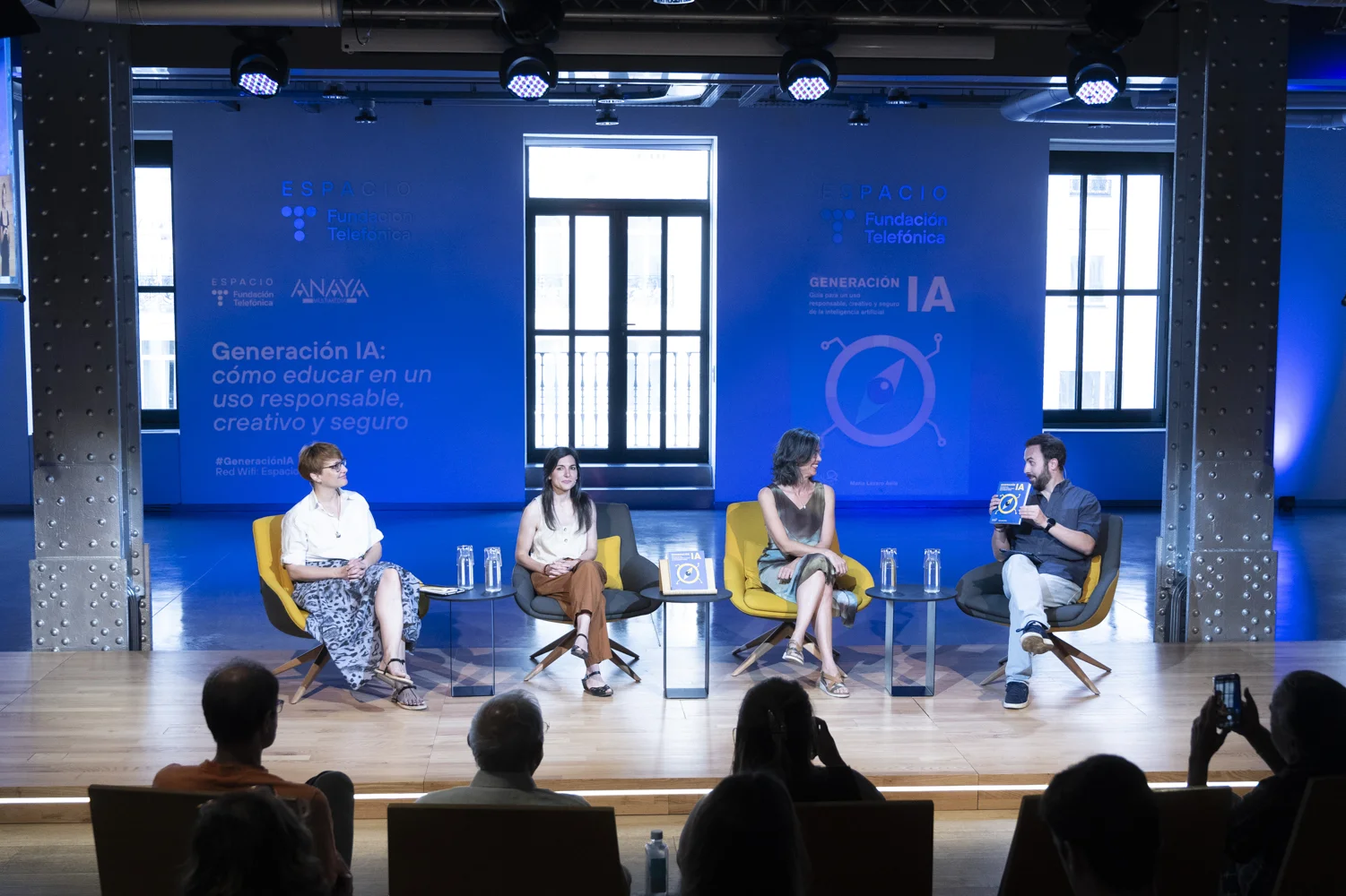 Un momento durante el encuentro 'Generación IA: cómo educar en un uso responsable, creativo y seguro'