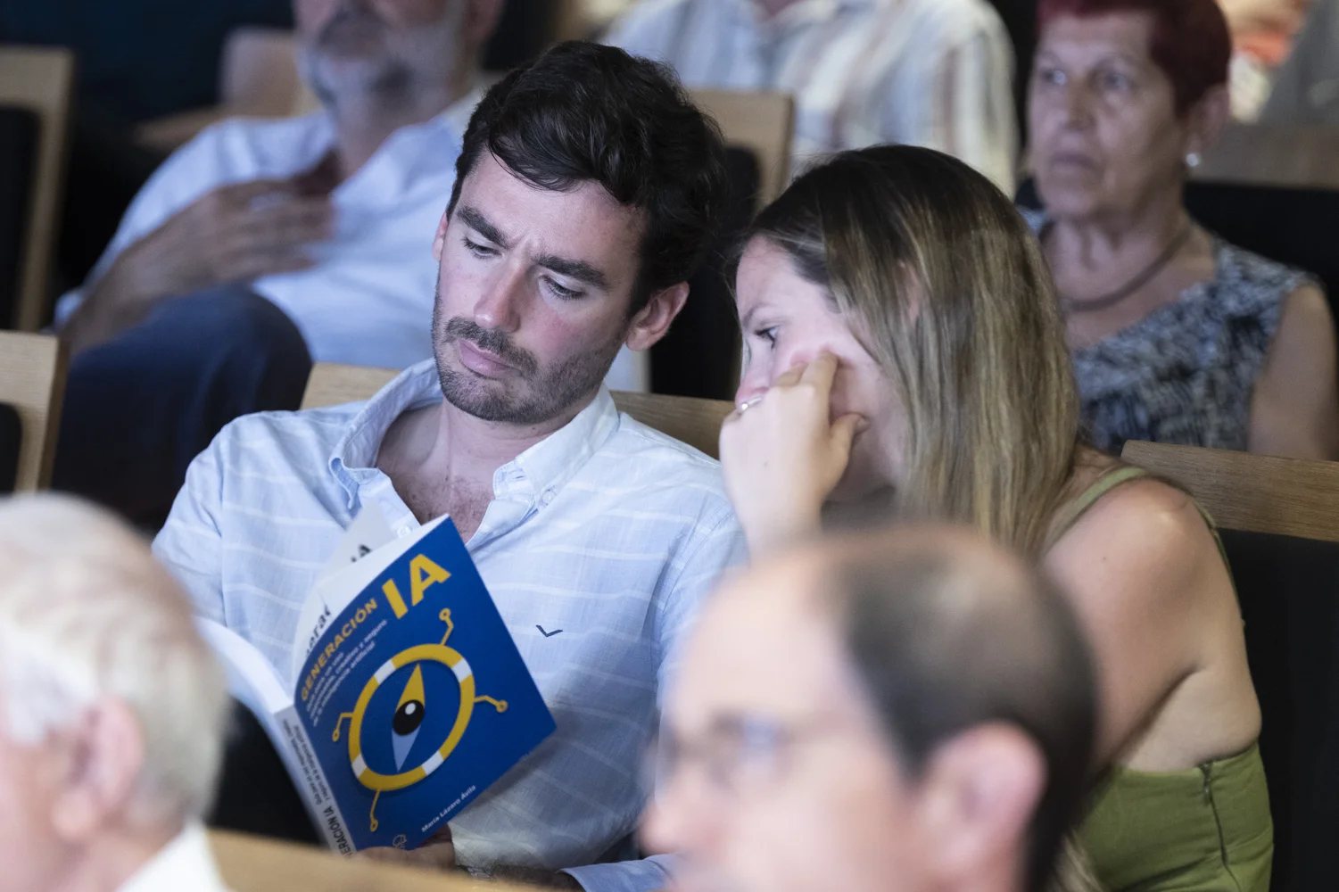 Un momento durante el encuentro 'Generación IA: cómo educar en un uso responsable, creativo y seguro'