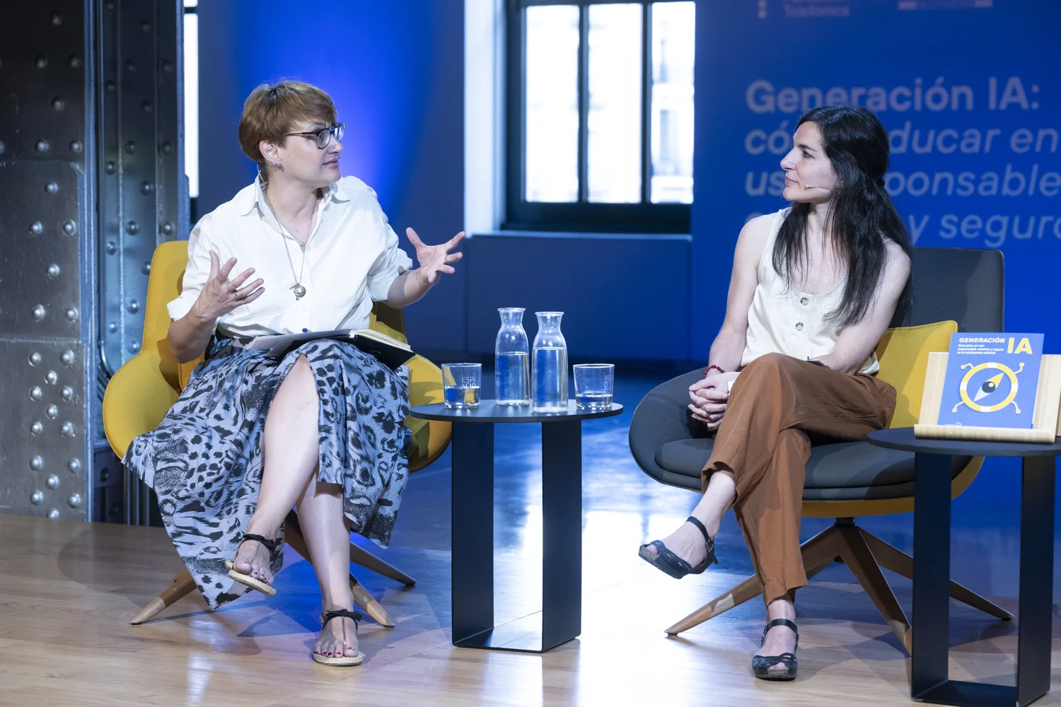 Un momento durante el encuentro 'Generación IA: cómo educar en un uso responsable, creativo y seguro'