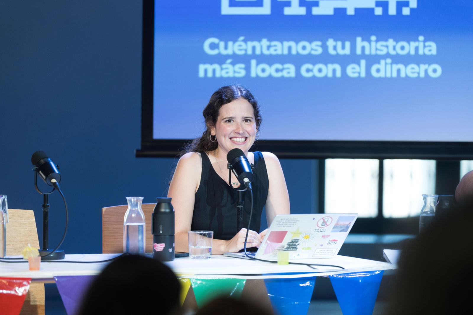 Imagen durante el primer evento del ciclo 'Espacio WATIF: los pecados del verano. Avaricia'