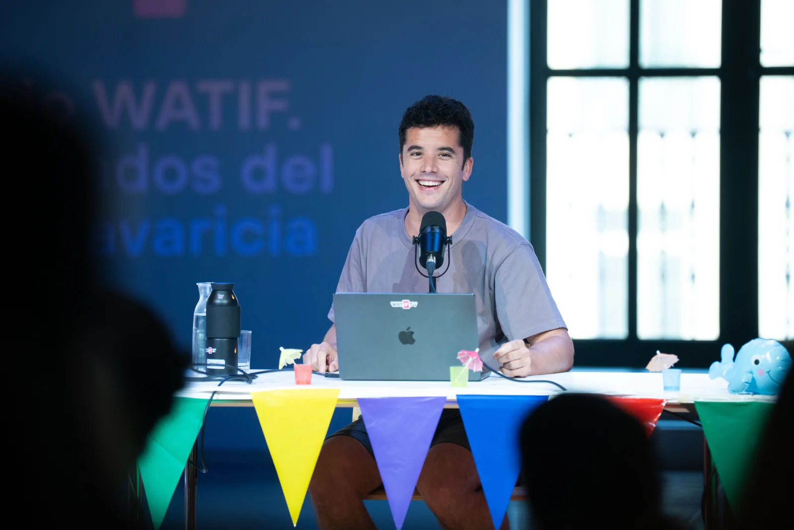 Imagen durante el primer evento del ciclo 'Espacio WATIF: los pecados del verano. Avaricia'