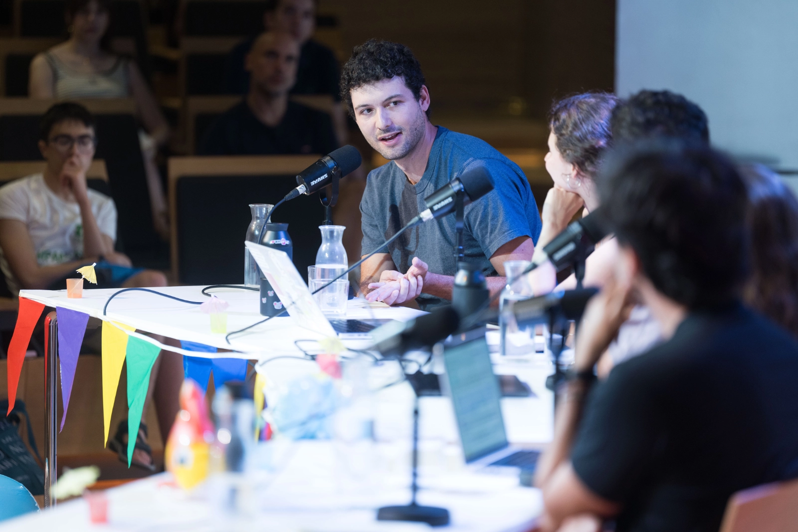 Imagen durante el primer evento del ciclo 'Espacio WATIF: los pecados del verano. Avaricia'