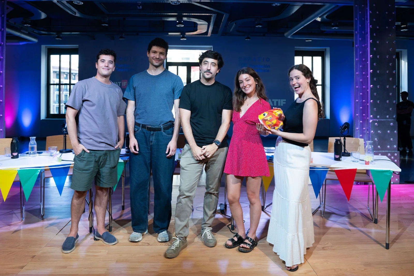 Imagen durante el primer evento del ciclo 'Espacio WATIF: los pecados del verano. Avaricia'