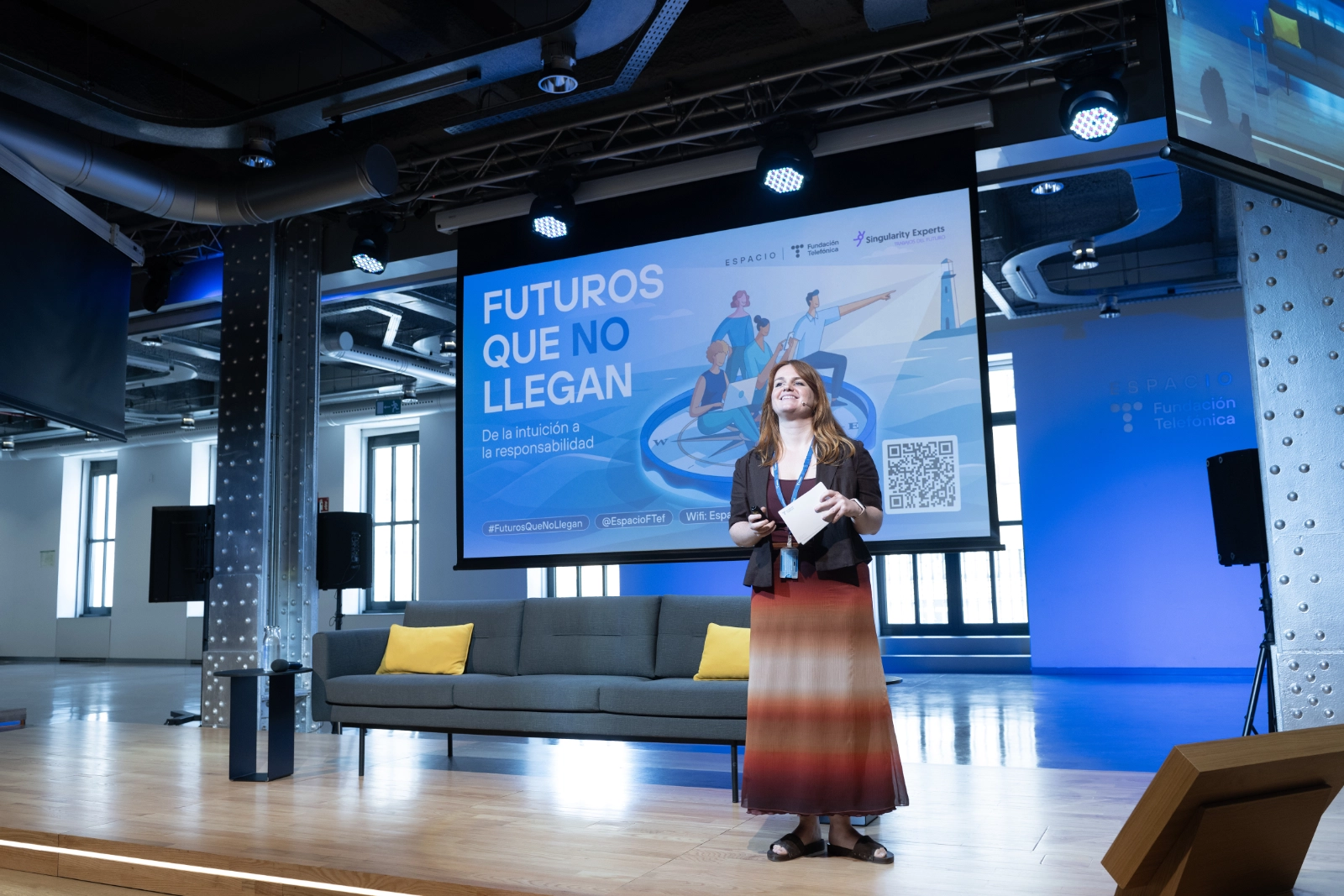 Un momento durante el encuentro 'Futuros que no llegan. De la intuición a la responsabilidad'