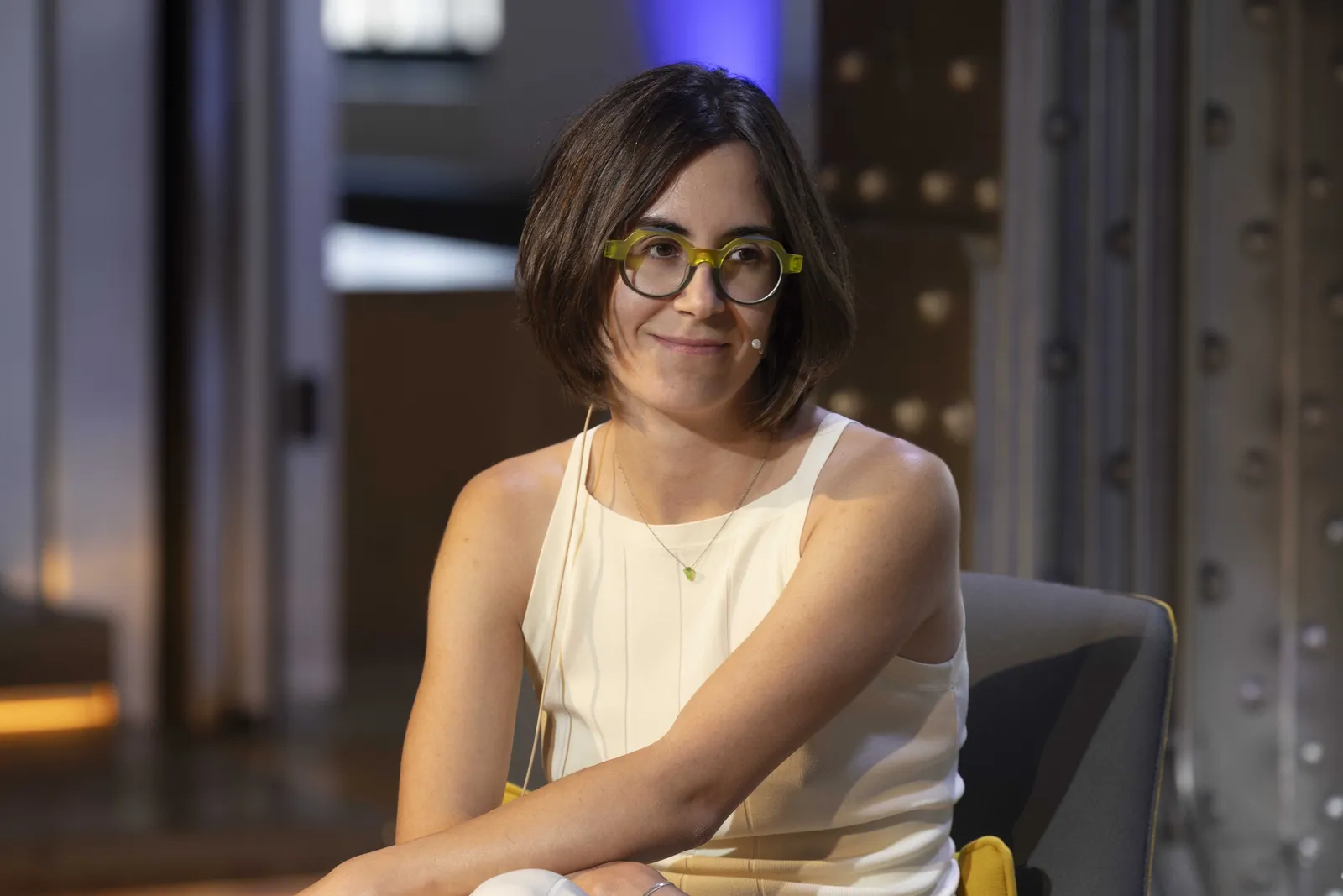 Un momento de la última sesión de PHotoESPAÑA en Espacio Fundación Telefónica con la participación de las artistas y fotógrafas, Tanit Plana y Paula Artés. El evento ha estado moderado por Maria Santoyo, directora de PHotoESPAÑA.