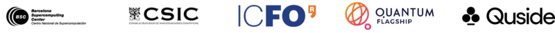 Logo de endosos para el taller 'PENSAR EN CUÁNTICO. Encuentros con estudiantes de Bachillerato y FP'