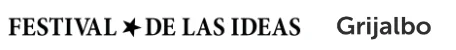 logos del Festival de las ideas y Grijalbo
