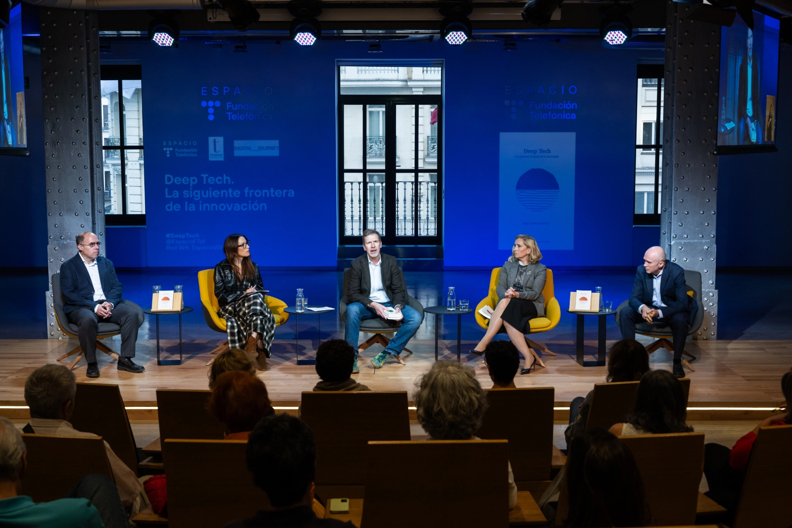 Un momento durante el encuentro 'Deep Tech. La siguiente frontera de la innovación'