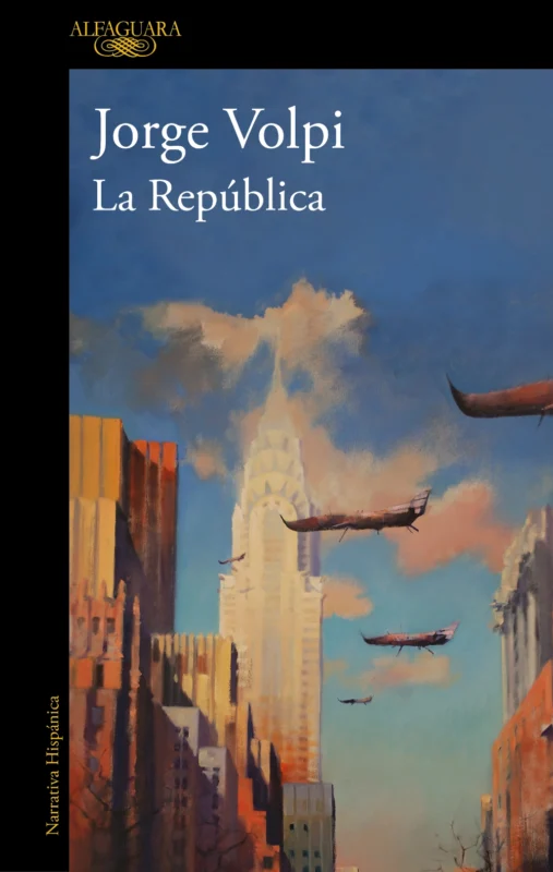 Portada del libro 'La República', de Jorge Volpi
