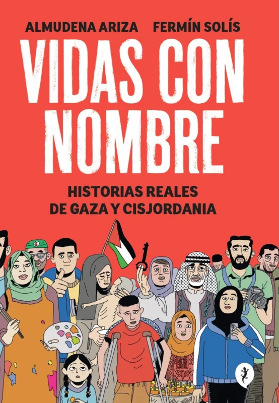 Imagen de portada del libro 'Vidas con nombre' de Almudena Ariza
